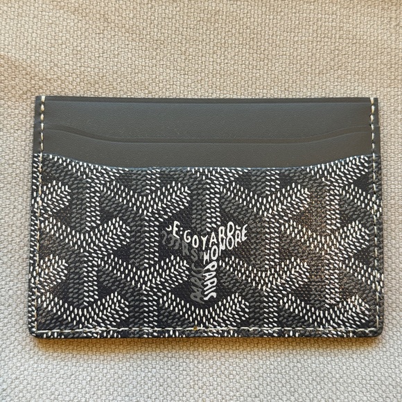 NWT🖤GOYARD🖤Goyardine Saint Sulpice Card Holder - Picture 9 of 15